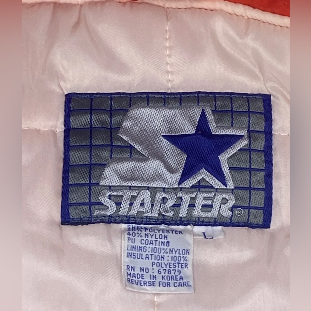 San Francisco 49ERS Starter Parka with hood LARGE Authentic Vintage 90’s - Picture 7 of 7